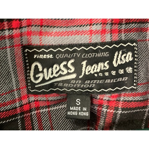 Guess Jeans Company Long-Sleeve Button-Down Shirt Men's Size SMALL - Picture 10 of 12